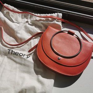 Theory two sides whitney leather bag